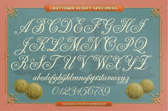 Lasttown Font Poster 2
