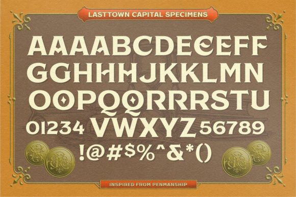 Lasttown Font Poster 4