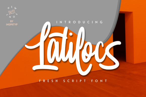 Latilocs Font Poster 1