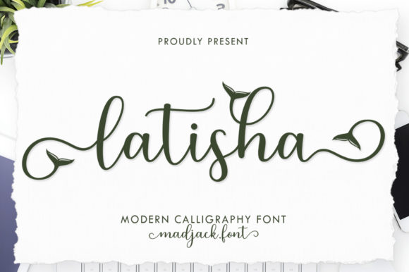 Latisha Font Poster 1
