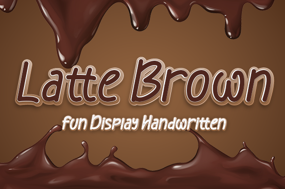 Latte Brown Font