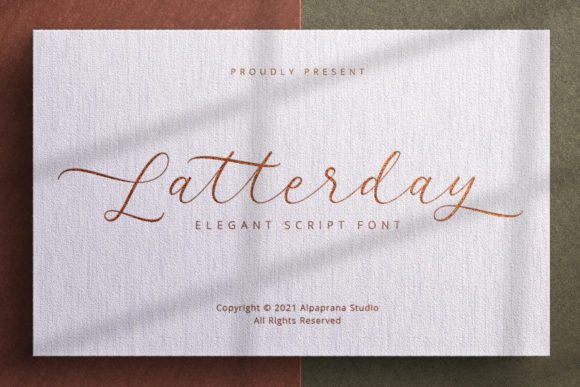 Latterday Font