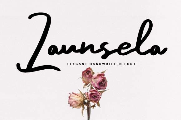 Launsela Font Poster 1