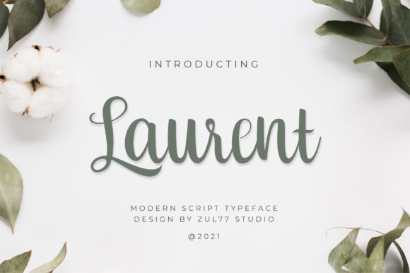 Laurent Font Poster 1