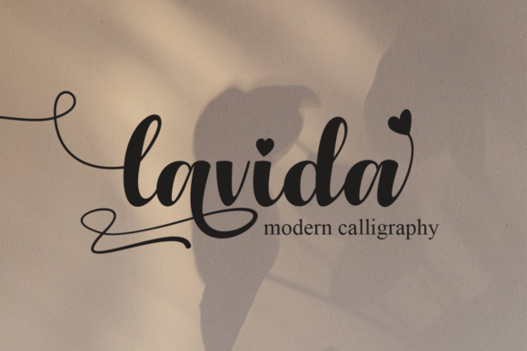 Lavida Font Poster 1