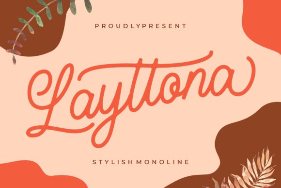 Layttona Font Poster 1
