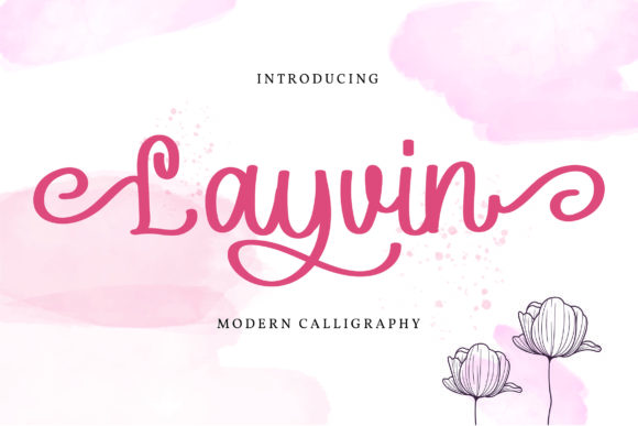 Layvin Font Poster 1