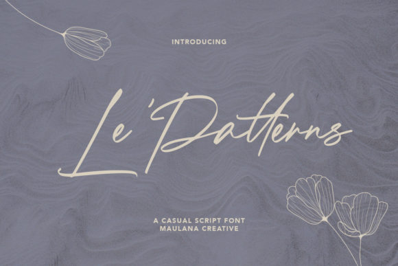 Le Patterns Font