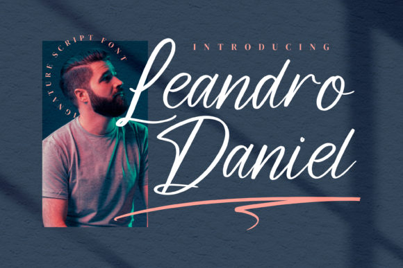 Leandro Daniel Font Poster 1