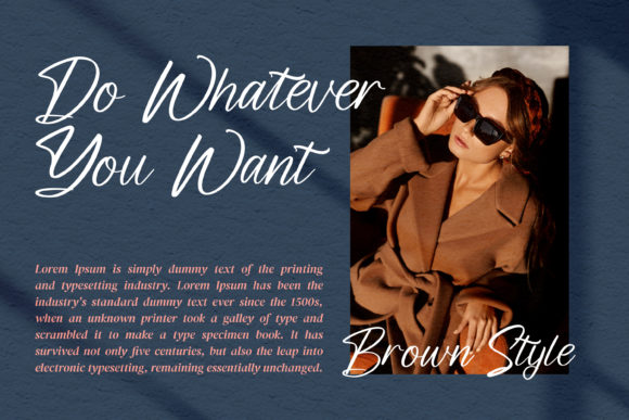 Leandro Daniel Font Poster 2