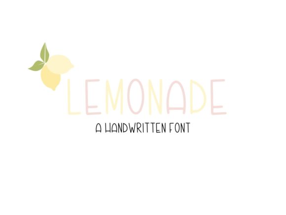 Lemonade Font Poster 1