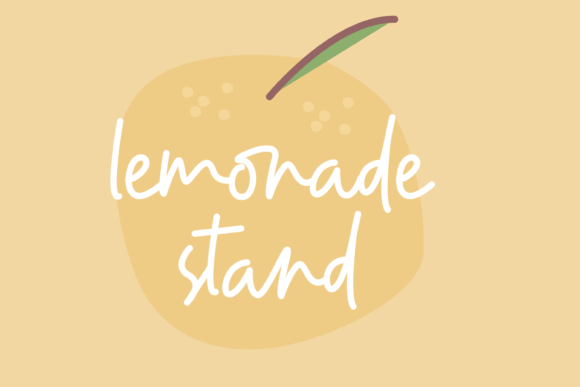 Lemonade Stand Font