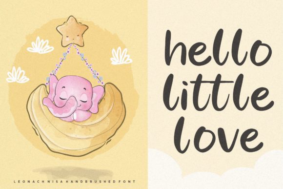 Leoch Nisa Font Poster 2