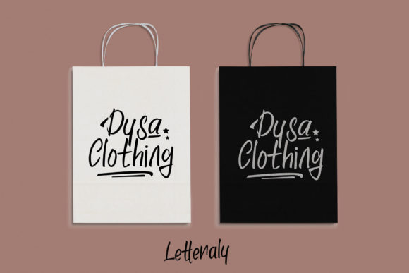 Leterally Font Poster 7