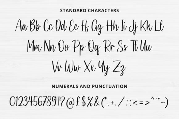 Letterose Font Poster 2