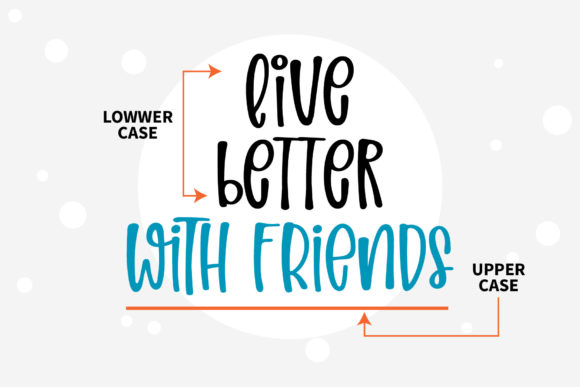 Life Designer Font Poster 3
