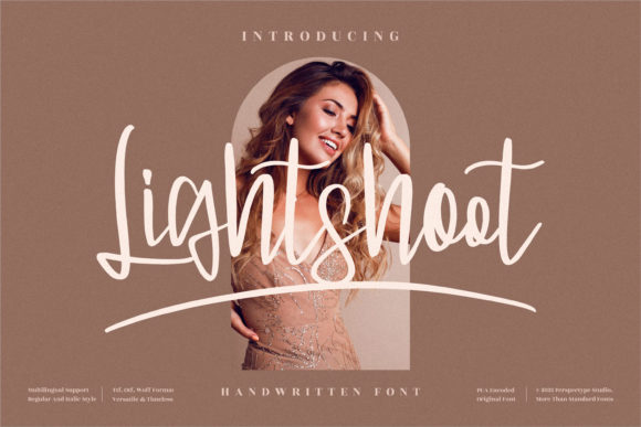 Lightshoot Font Poster 1