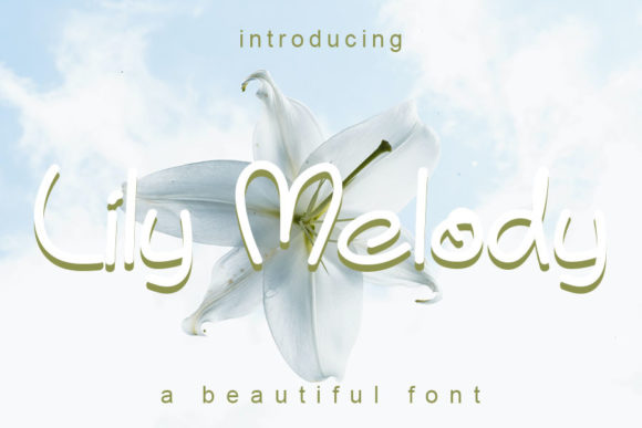 Lily Melody Font Poster 1