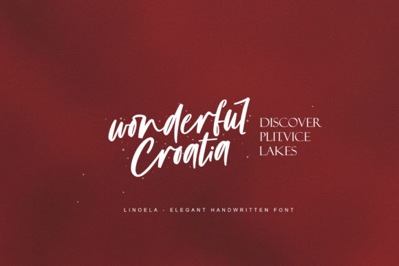 Linoela Font Poster 2