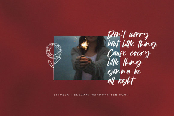 Linoela Font Poster 6
