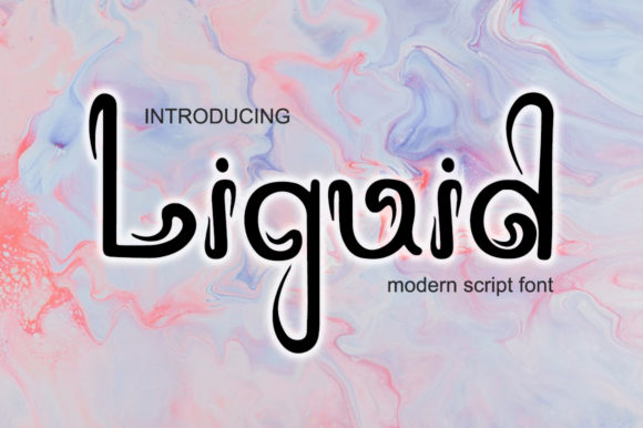 Liquid Font