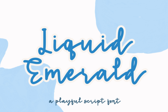 Liquid Emerald Font