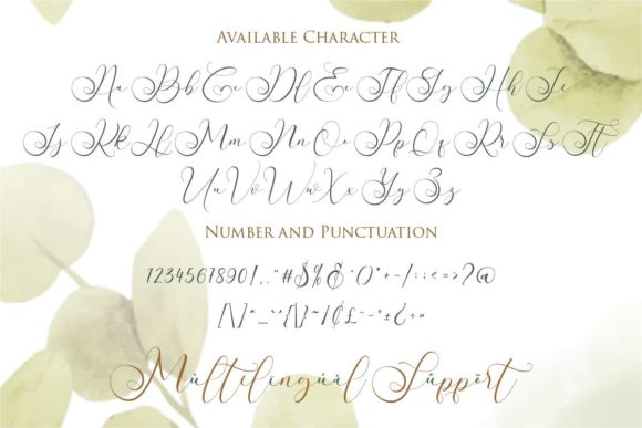 Lirathie Font Poster 2
