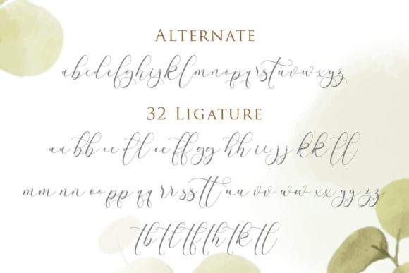 Lirathie Font Poster 3