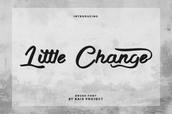 Little Change Font Poster 1