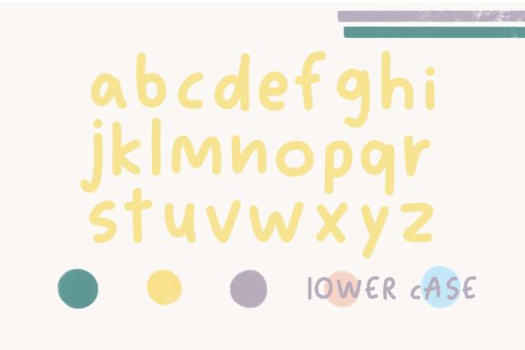 Little Child Font Poster 3