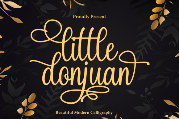 Little Donjuan Font Poster 1