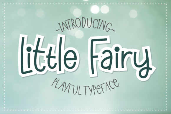 Little Fairy Font Little Fairy Font Poster 1