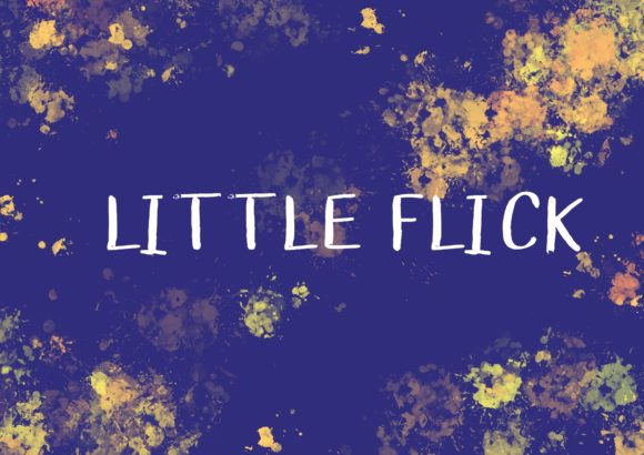 Little Flick Font Poster 1