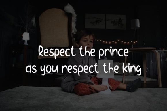 Little King Font Poster 2