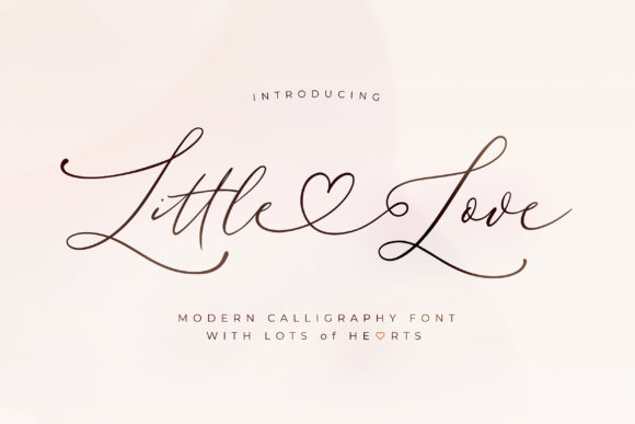 Little Love Font Poster 1