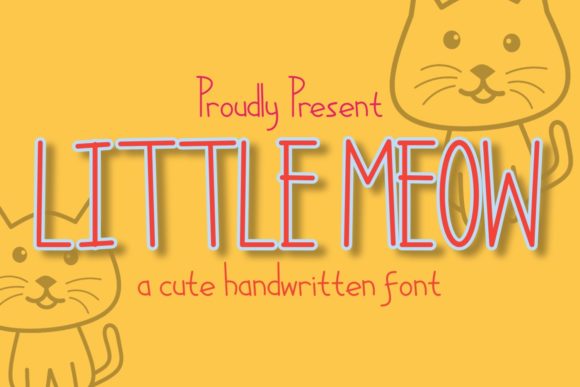 Little Meow Font Poster 1