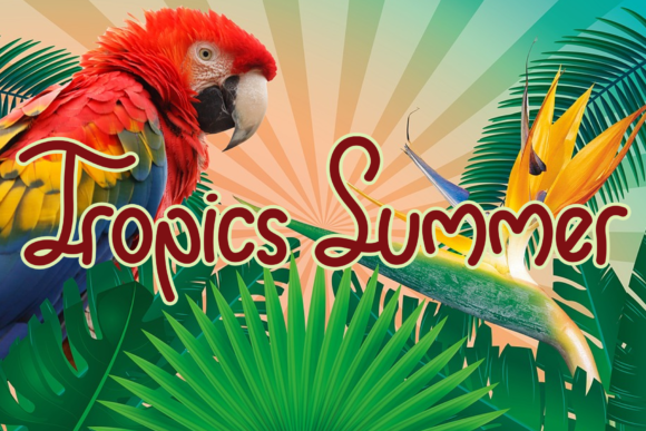 Little Monkey Font Poster 3