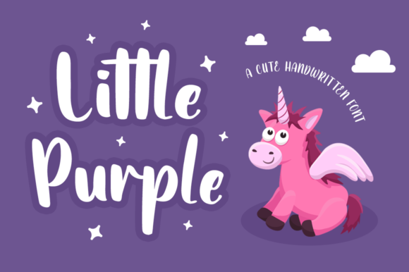 Little Purple Font