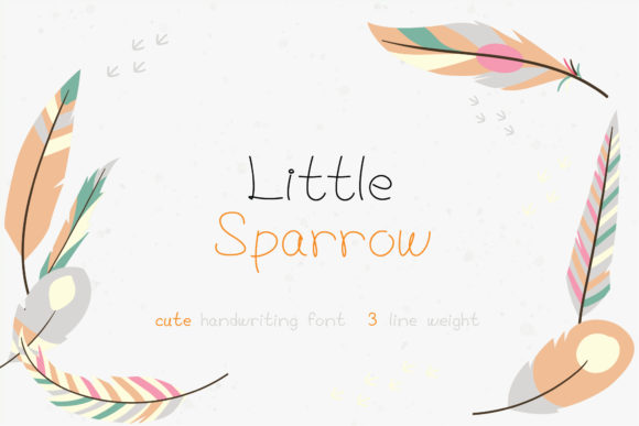 Little Sparrow Font Poster 1