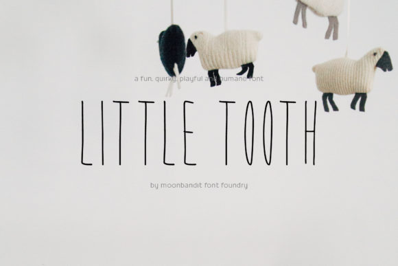 Little Tooth Font Poster 1