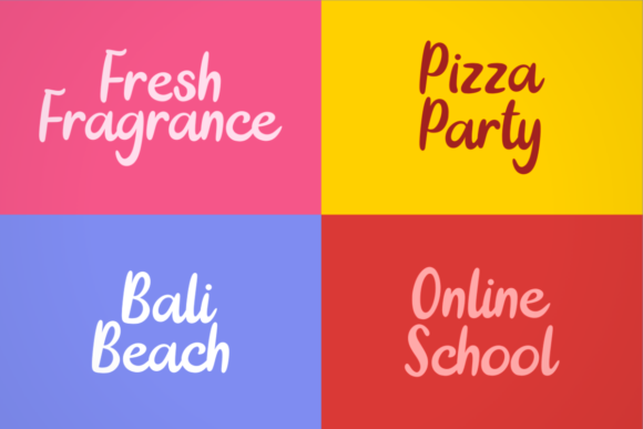 Local Bakery Font Poster 4