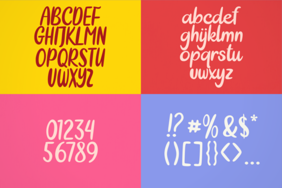 Local Bakery Font Poster 5