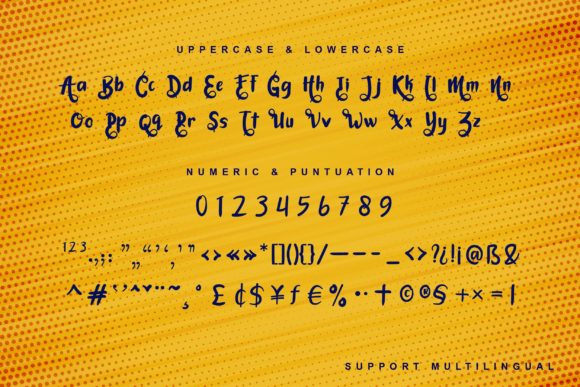 Lodhangke Font Poster 9