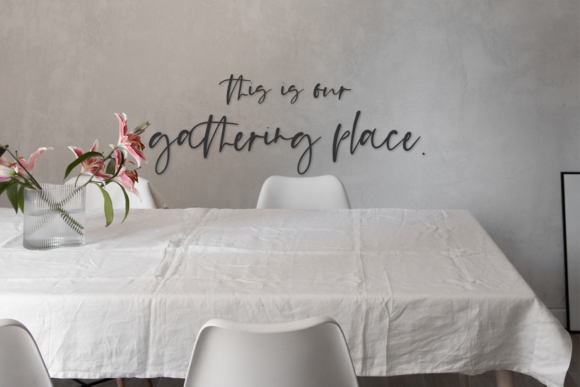 Lofthouse Font Poster 4