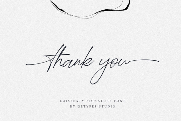 Loisbeauty Font Poster 9