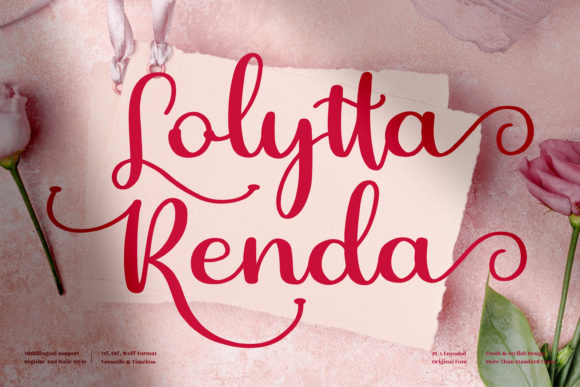 Lolytta Renda Font