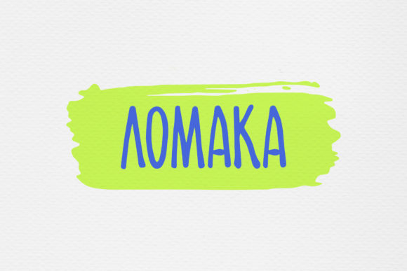 Lomaka Font Poster 4
