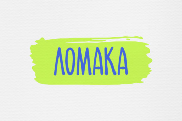 Lomaka Font Poster 4