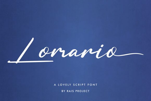 Lomario Font Poster 1