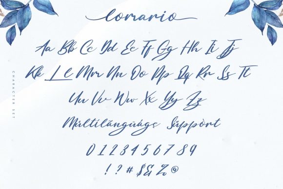 Lomario Font Poster 4